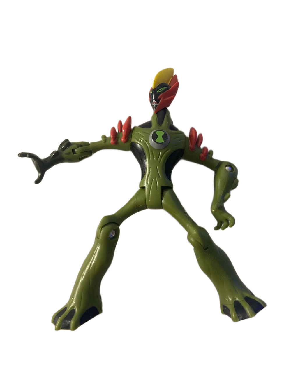 2009 Bandai Ben 10 Swampfire 4" Figure Cartoon Network
